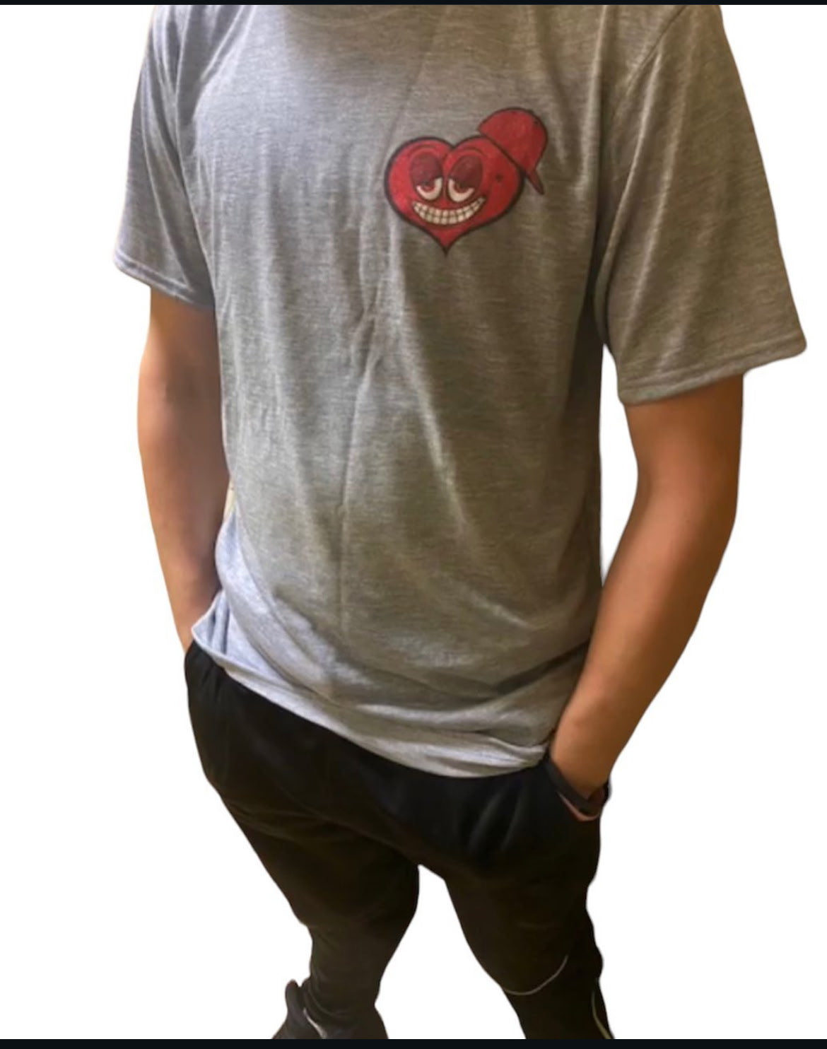 Grey Kind Hearted T-Shirt