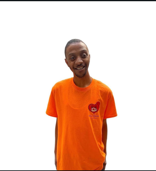 Orange Kind Hearted T-Shirt