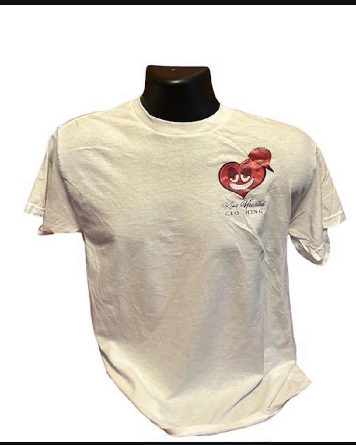 White Kind Hearted T-Shirt