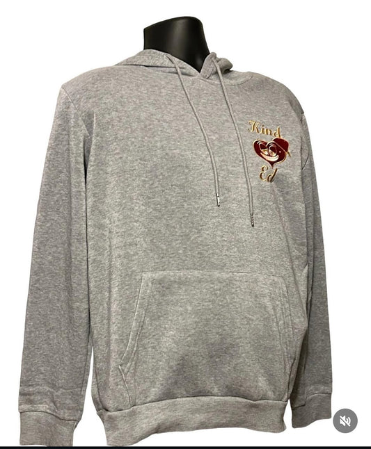 Grey Kind Hearted Hoody